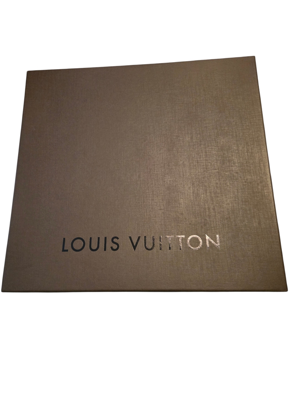 Louis Vuitton Brown Gift Box with Reciept Envelope And Tissue